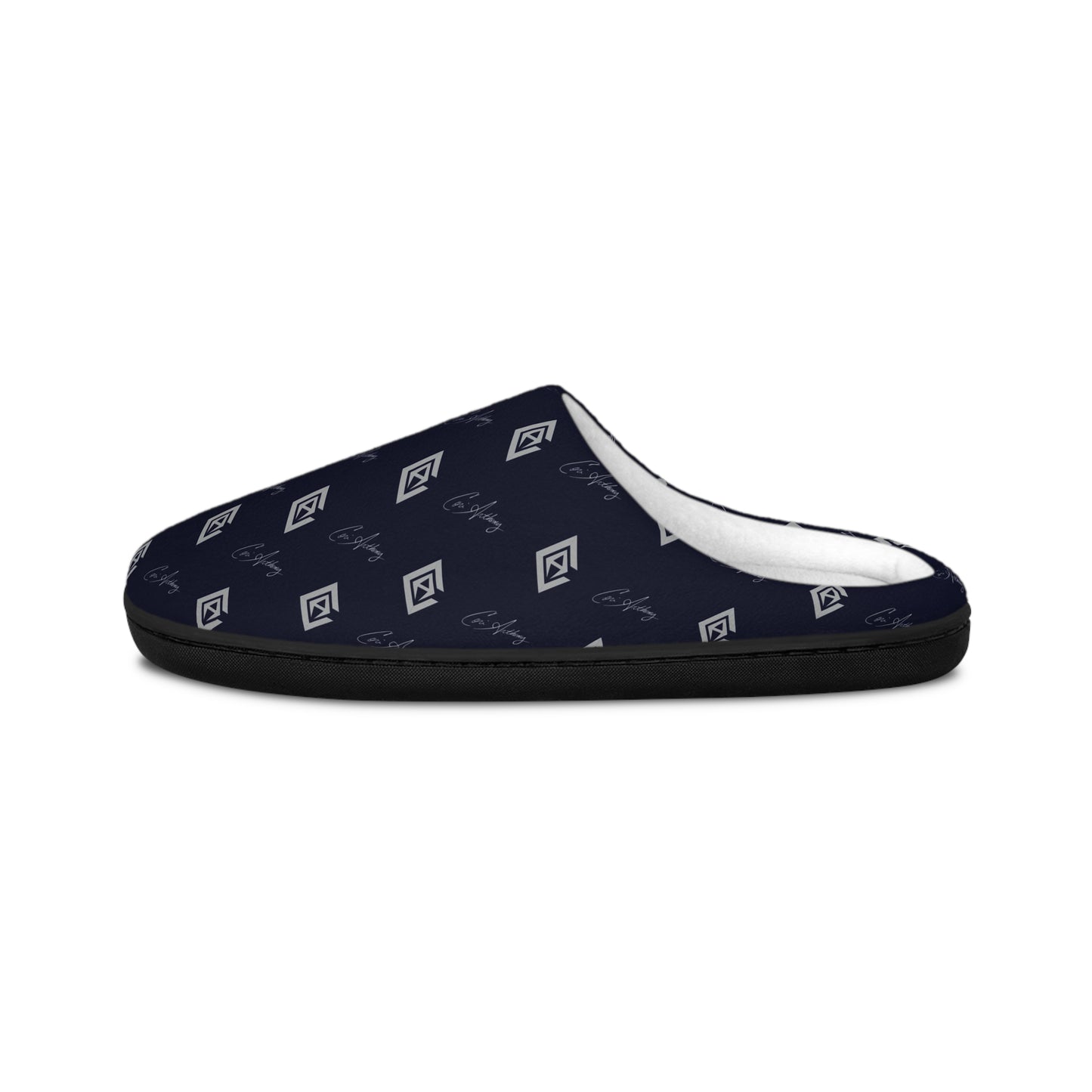 Cori Anthony Comfy DeLux Slippers - NAVY