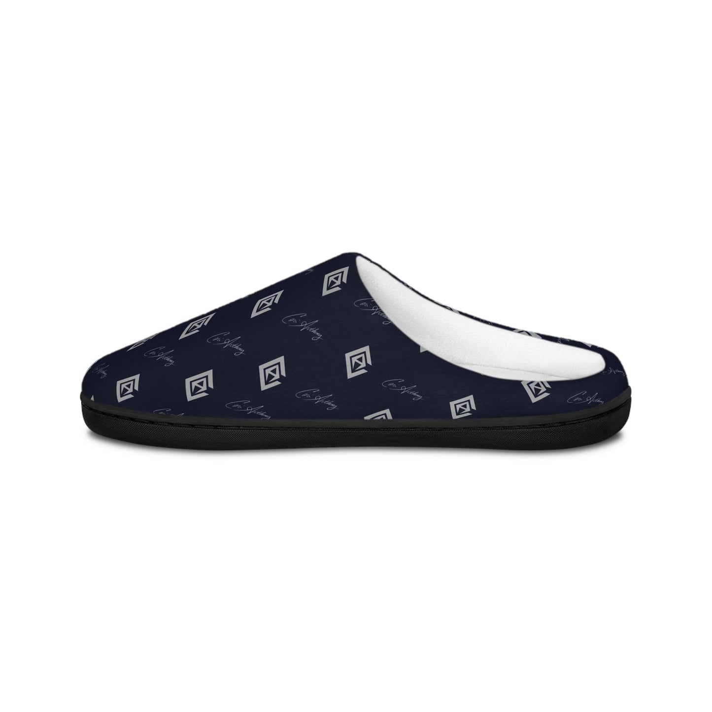 Cori Anthony Comfy DeLux Slippers - NAVY