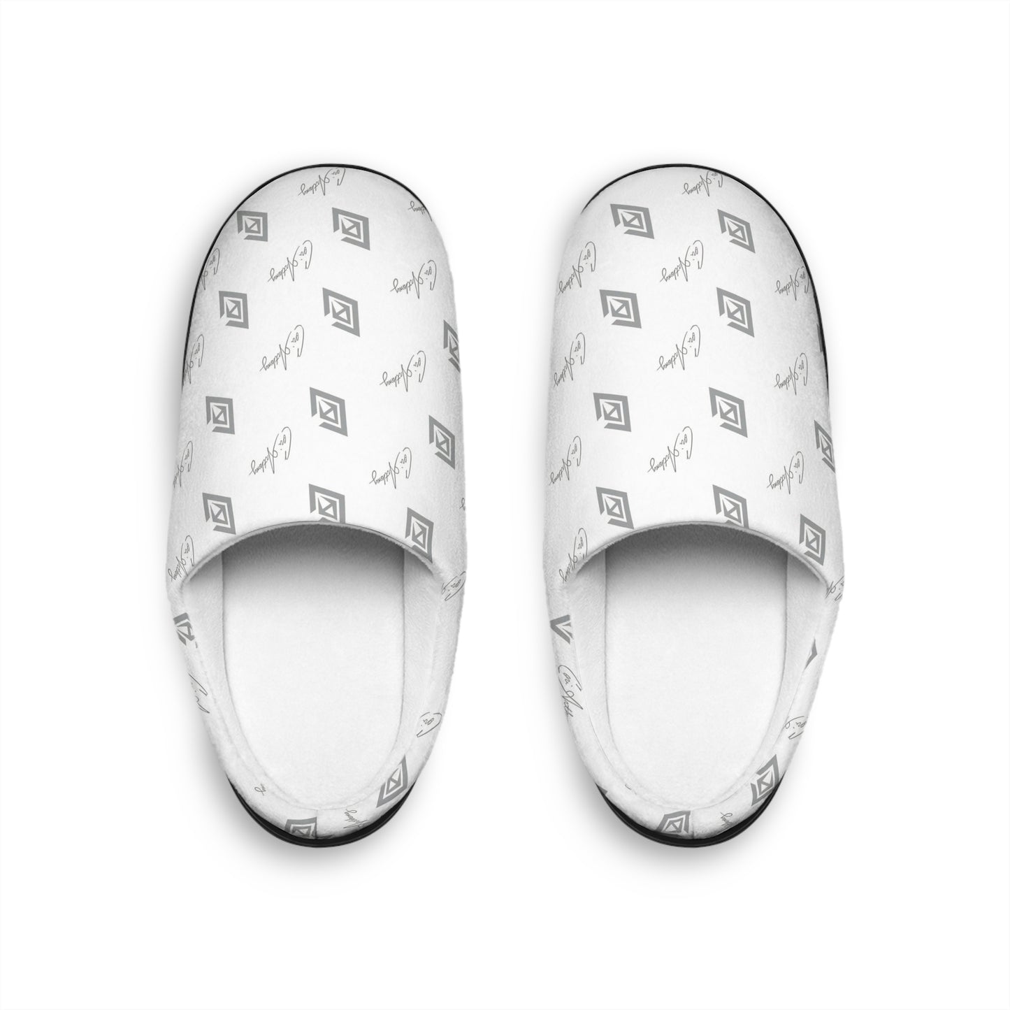 Cori Anthony Comfy DeLux Slippers - WHITE