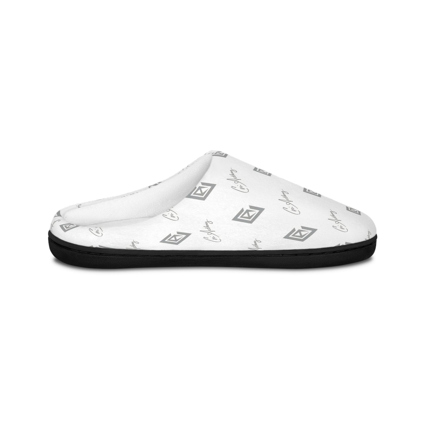 Cori Anthony Comfy DeLux Slippers - WHITE