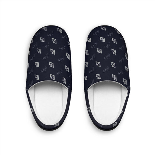 Cori Anthony Comfy DeLux Slippers - NAVY