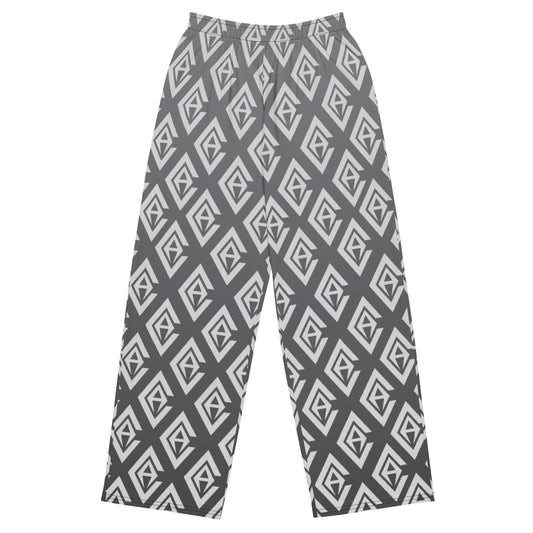 Carbon Logo Wide Leg Pajama Pants - Unisex